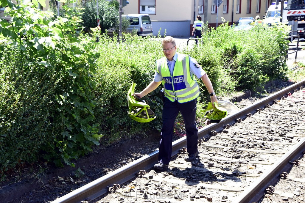 VU Roller KVB Bahn Koeln Luxemburgerstr Neuenhoefer Allee P146.JPG - Miklos Laubert